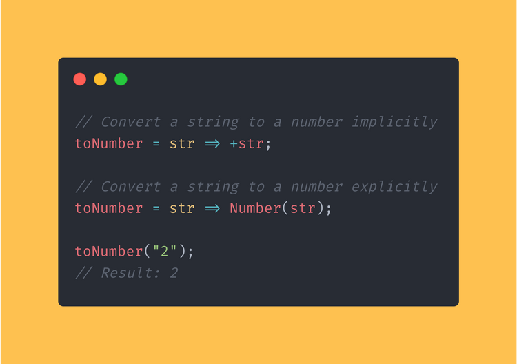 JavaScript function that converts a string containing a number to an actual number